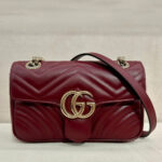 Gucci GG Marmont Small Shoulder Bag 443497 Mauve